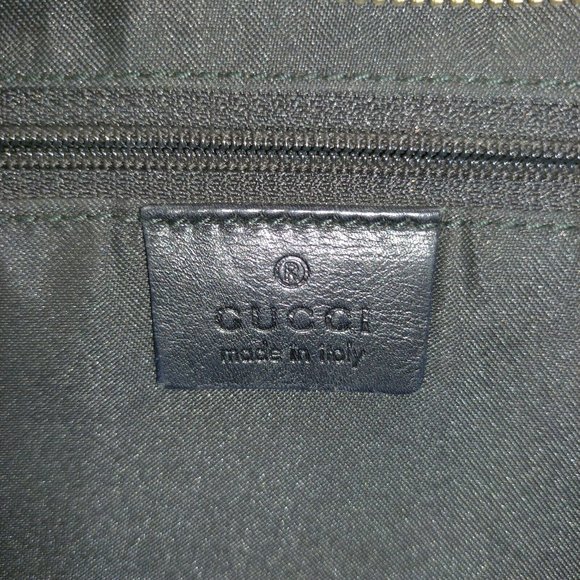 Gucci Tote Bag Black Canvas - Picture 8 of 9